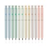 IWSKOAN Gel Pens, 12 Pcs 0.5mm Fine Point Retractable Pen,