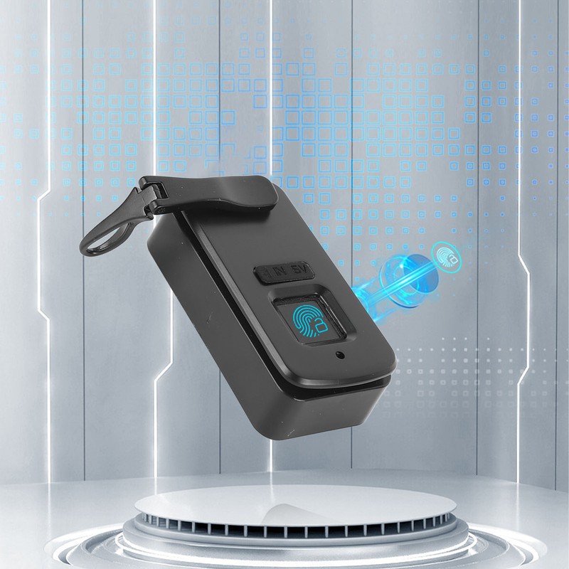 Luggage Fingerprint Lock Zipper Embedded Portable Advanced Smart Security Lock