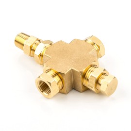 LST Adaptor Distributor Oil Pressure Oil Temperature Dispenser or 1/8 Inch - 27 1/4 Inch - 18NPT