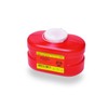 B-D Multi-Use One-Piece Sharps Containers - Regular Funnel Vented Cap,