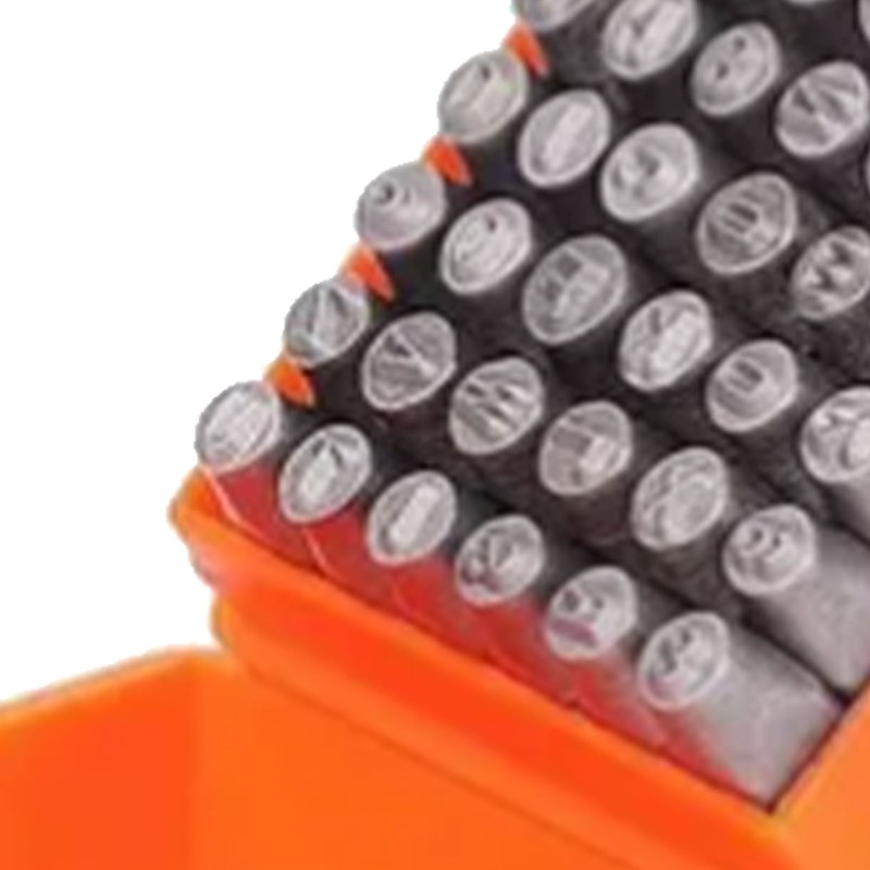 37Pcs Number Letter Punch Set Letter and Number Metal Stamping
