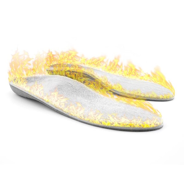 Winter Warm Inserts Comfortable Soft Fluffy Breathable Arch Support Men and Women Insoles