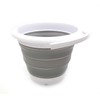 SAMMART 5L Collapsible Plastic Bucket - Foldable Round Tub -