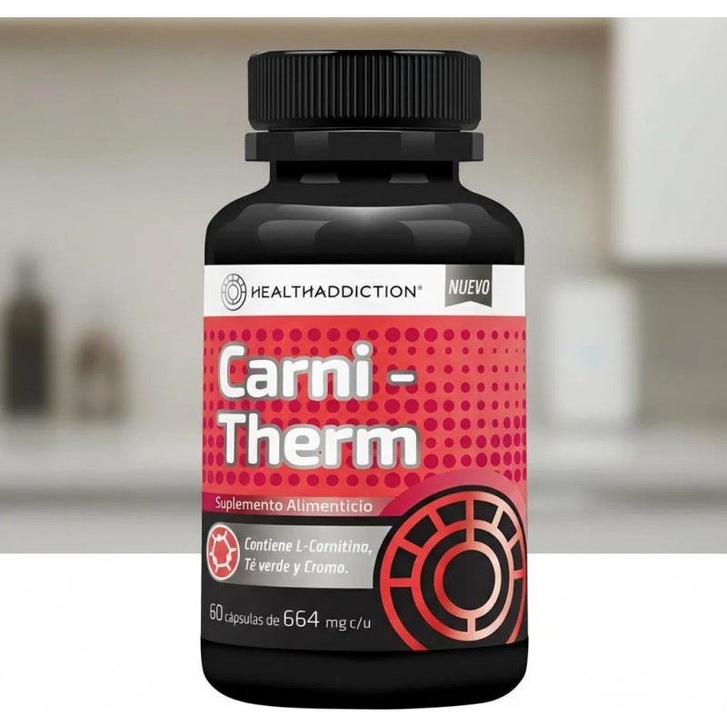 Quemador De Grasa Carnitherm Healthaddiction L-carnitina Sin Sabor