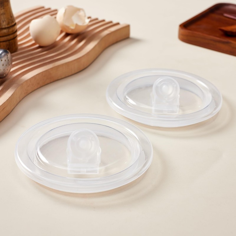 Hoilse Vented Lids for 5" diameter containers set of 2，lids