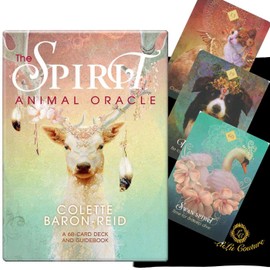 Spirit Animal Oracle The Spirit Animal Oracle Card, Tarot Card, Divination, Japanese Instruction Manual Included (English Language Not Guaranteed)