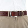 Pierre Cardin Men's Leather Belt, brown