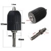 Bestgle 2-13mm Keyless Drill Chuck with 1/2" SDS Adapter, Heavy
