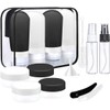 16 Pieces Travel Bottles for Toiletries,90ml Tsa Approved Travel Containers,BPA