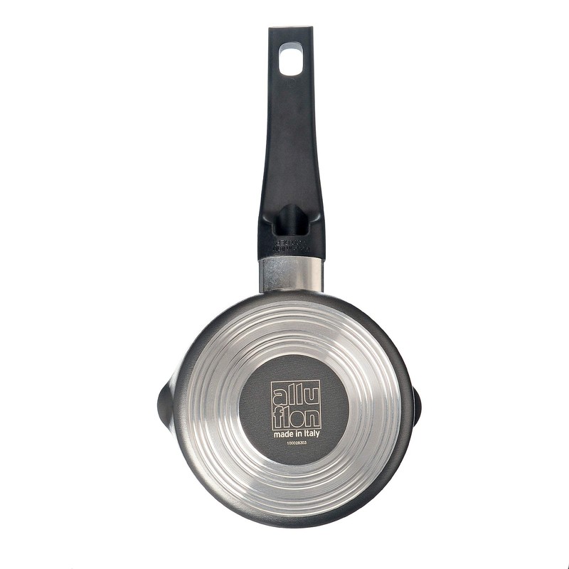 ALLUFLON Tradizione Italia Casseruola, Alluminio, Nero, 14 cm
