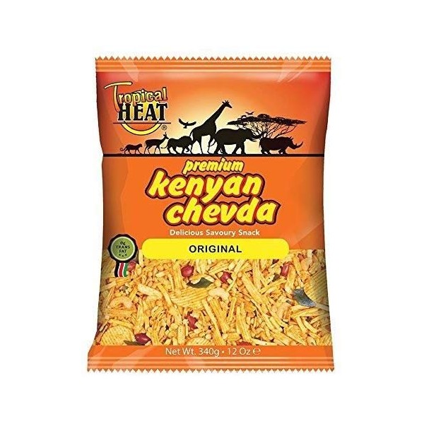 Tropical heat Kenyan Chevda Snacks Original - 340 g