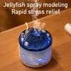 Volcano Diffuser 5V 180ml Relaxing Auto Off Warm Atmosphere Flame