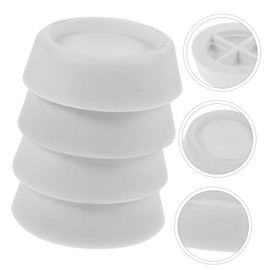 TEHAUX 4 pcs Washer Vibration Foot Pads Noise Reducing Rubber Feet for Stability and Convenience Suitable for Washing Machines and Furniture