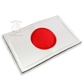 SHENKEL Japan Flag 日no丸 Patch Patch with Velcro 80x50 mm Japan