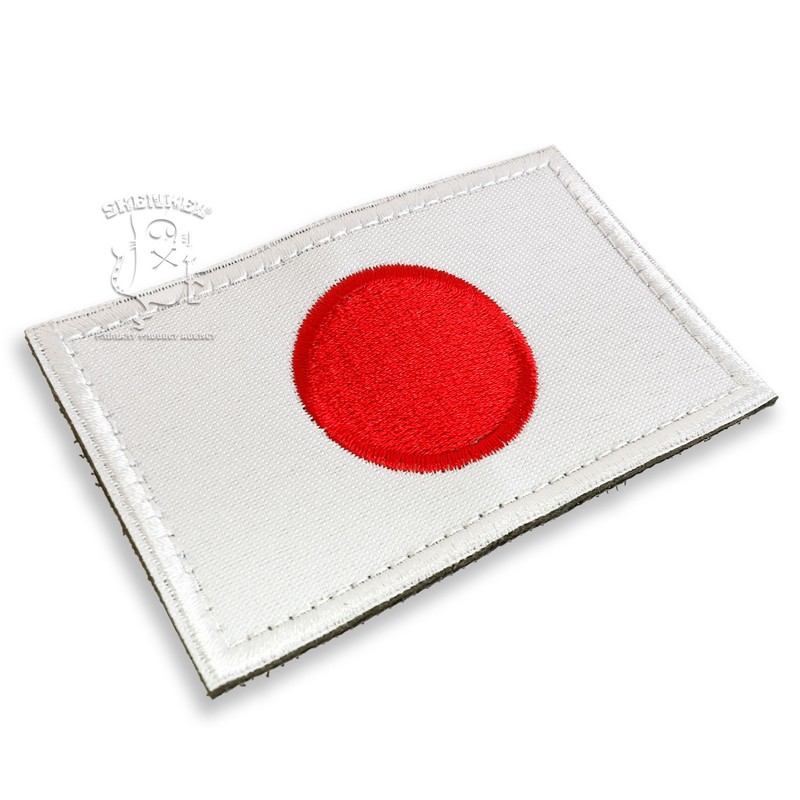 SHENKEL Japan Flag 日no丸 Patch Patch with Velcro 80x50 mm