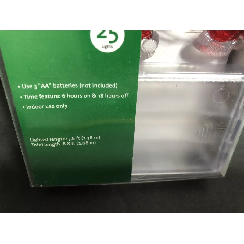 Winter Wonder Lane 3 Sets Battery op LED Santa Hat