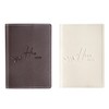 Jasenna 2 Pcs Wedding Vow Books His and Hers,Wedding Vows