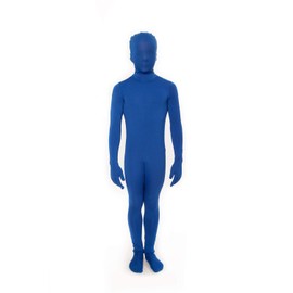 Blue Original Kids Morphsuit Fancy Dress Costume - size Large