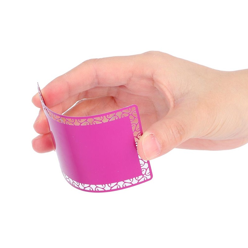 100Pcs Portable Aluminum Plate Metal Laser Engraving Blank Business Card