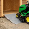 Guardian Aluminum Shed Storage Ramp - Lawnmower ATV Golf Cart