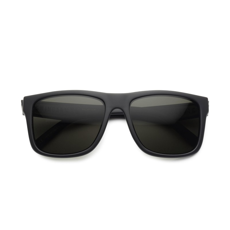 Electric - Swingarm XL, Sunglasses, Matte Black Frame, Grey Polarized