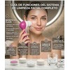 Cepillo Limpiador Facial 5 en 1 Eléctrico Rosa MS FASHION