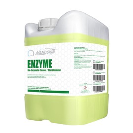 Nanoskin ENZYME Multi-Purpose Cleaner & Odor Eliminator 5 Gallon - Removes Complex Organic Stains, Dirt, Grease, and Grime from Multi Surfaces | For Automotive, Floor, Kitchen, Bathroom, Plumbing