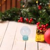 VALICLUD Empty Snow Globe Glass Replacement 45mm Dome Glass with