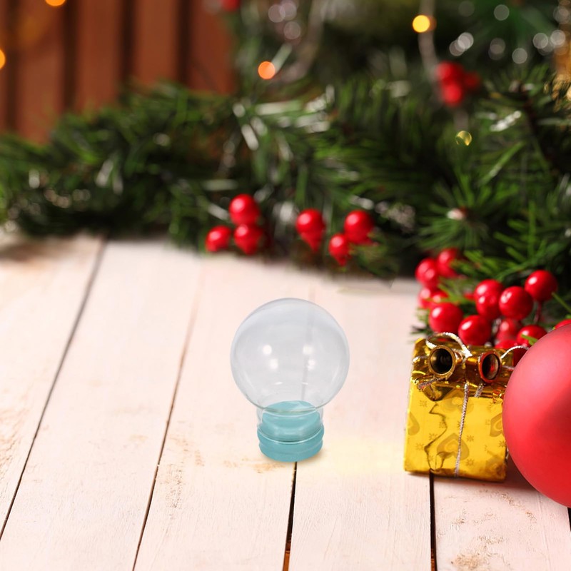 VALICLUD Empty Snow Globe Glass Replacement 45mm Dome Glass with