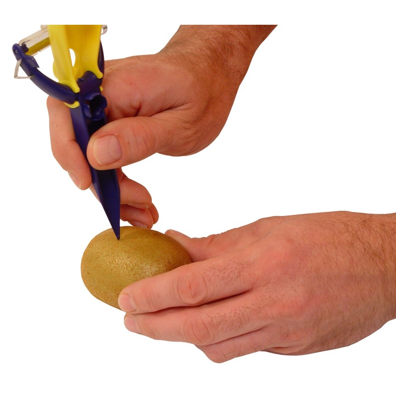 Garnish Peeler / Vegetable Peeler - Yellow/Blue (Yellow/Blue)