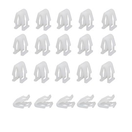 20PCS Plastic Fasteners, Auto Car Trim Instrument Panel Dashboard, Car Accessories Dash Retainer Clips Replacement for Most Car Parts Trim Panel & Dash Console Clips
