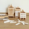 KAPLA 40 Squares White - Wooden Construction Set 40 White