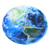 Earth Wall Clock Acrylic Silent Movement Accurate Cutting Stable Non