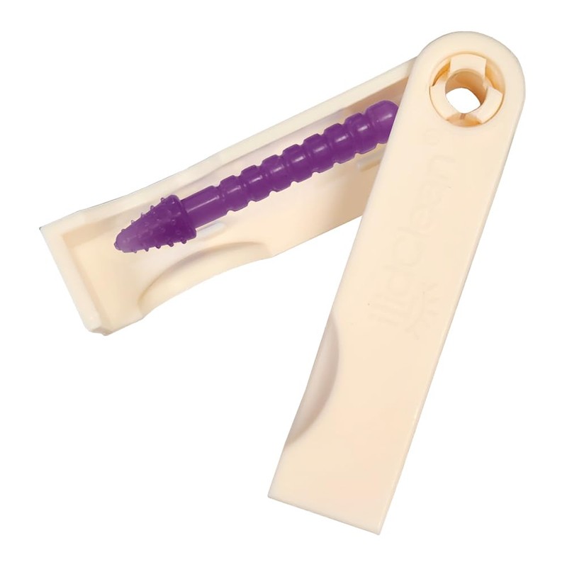 iLidClean II - Silicone Eyelid Cleaning Tool, Sturdy Handle, 1/pkg