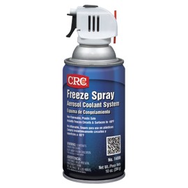 CRC Freeze Spray, 14086, 10 wt oz, Aerosol Coolant Can with Trigger, Freezes Surfaces to -60 Degree F