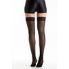 RelaxSan Basic 870 (Negro, tg.2) Medias elásticas autoadhesivas 140 den
