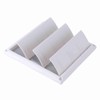 Plastic Air Vent Grille Cover, 3 Flaps Wall Duct Ventilation