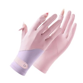 Utaly Full Finger Summer Bike Cycling Gloves for Men Women - Touchscreen Gel Pads Shock-Absorbing Road Bicycle Gloves for Outdoor Sports Biking Running Hiking