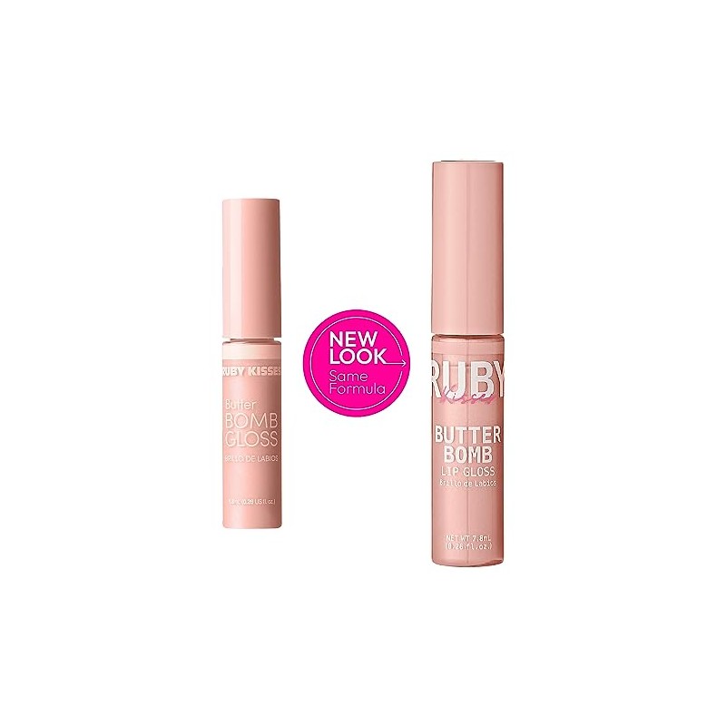 Ruby Kisses Brillo De Labios Butter Bomb Gloss, Brillo De