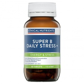 Ethical Nutrients Buy Ethical Nutrients Super B Daily Stress + 60 Tablets Online