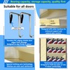 Over The Door Shoe Organizer, 70 Pounds Large Capacity, 20-30-Pair