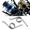 heyous 4PCS 1000-2000 Silver Stainless Steel Spinning Spring Fishing Reel