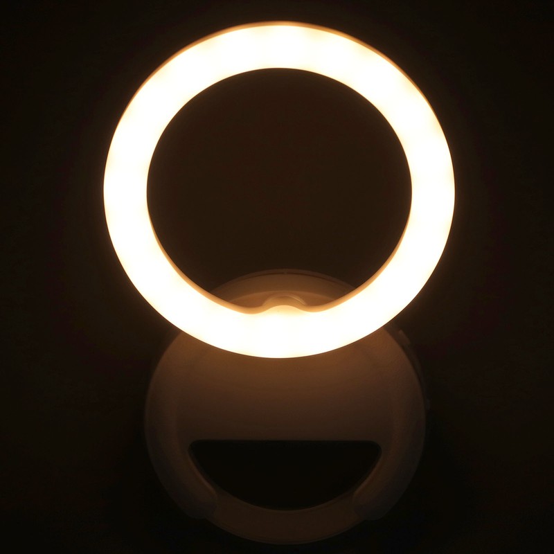 Clip On Ring Light for Phone 180 Degree Rotation 3