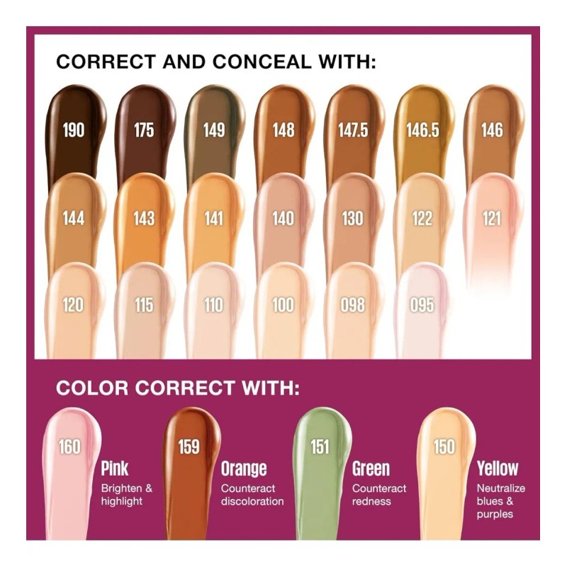 Maybelline Corrector Tono 160 Brightener Maquillaje En Barra Brightener