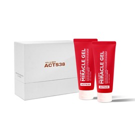 Acts [Acts38 / ACTS38] Boswellia Miracle Gel Red Cream 100ml + 100ml / Gift Set of 2 / 액츠 [액츠38 / ACTS38] 바르는 보스웰리아 미라클겔 빨간크림 100ml + 100ml / 2개들이 선물 세트
