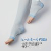 GUNZE RIZAP Compression Overknee for Sleep, Beautiful Legs, For Sleeping,