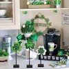 Happy St. Patrick's Day Blessed Lucky Irish Wood Sign Decor