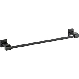 DELTA 77524-BL Ara -towel Bar, 24 Inch, Matte Black, 24 Count