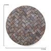 Thirstystone Stone Sandstone Herringbone Print Coaster Set, Multi