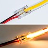 10PACK LED Strip Connector Kit – 2 Pin 8mm COB